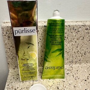Purlisse Matcha Green Tea + Lemon Detoxifying Charcoal Mask